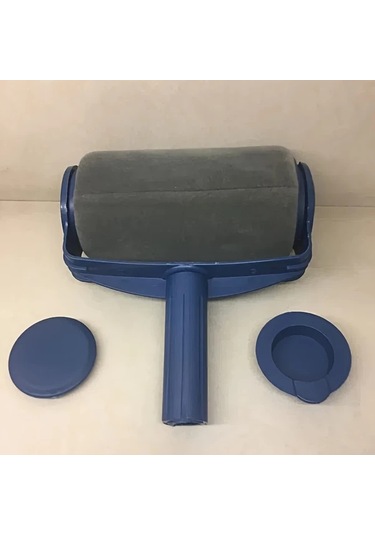 Chuangyinshop Mavi 7 İnç Teleskopik Saplı Çok Amaçlı Boya Rulolu Fırçalar: Damlama Önleyici, Kolay Temizlik