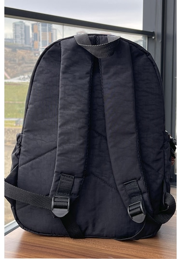 Nemo Bags Unisex Siyah Sırt Okul Laptop Seyahat Çantası