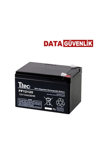 Ttec 12v-12ah Bakımsız Kuru Akü
