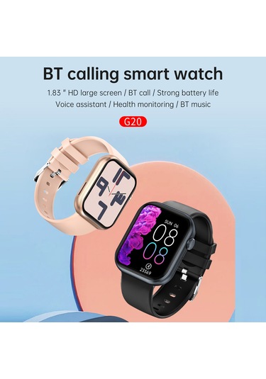 Maiyame 1.83 " Renkli Dokunmatik Ekranlı Akıllı Saat (İthalatçı Garantili)