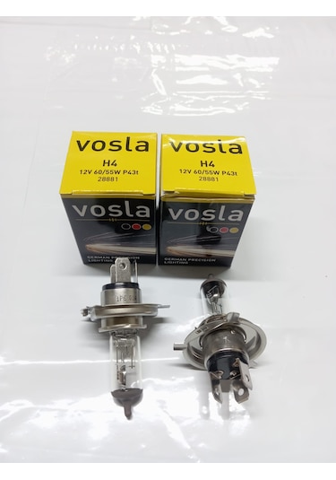 Vosla H4 12v 60/55w P43t 28881 2 Adet