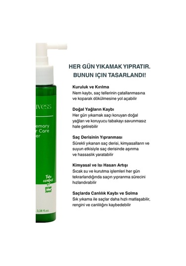Louvess Biberiye Suyu Biberiye Özü Provitamin B5 Kolajen 100 ML