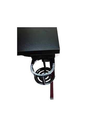 Led'li 130x65x76 Rgb'li Kumandalı Oyuncu Masası Siyah