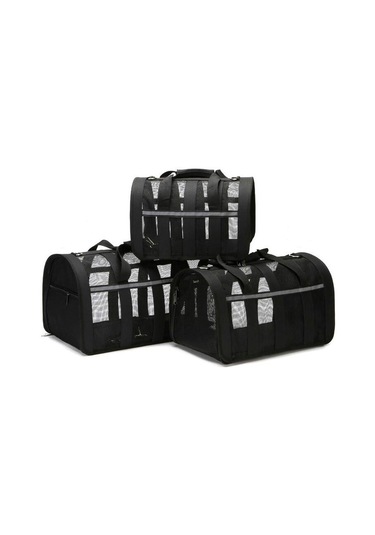 Cbtx Katlanabilir Mesh Nefes Alabilen Evcil Hayvanlar Taşınabilir Çapraz Taşıma Çantası Dışarı Çıkıyor, Boyut: M Gül Kırmızı