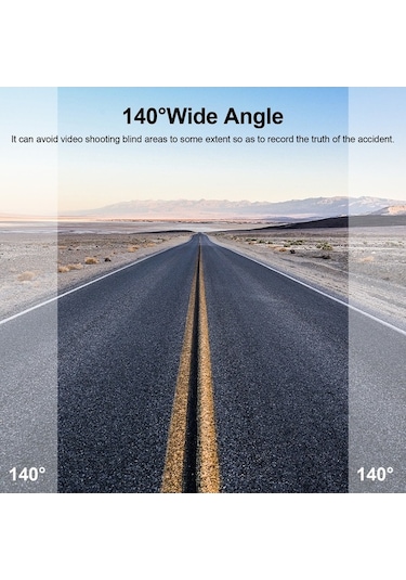 Supermarket1 Arac Sürücü Kaydedici 1080p Hd - 3.5 Ips Ekran, 140 Geniş Açı Lens, G-sensor, Sürekli Kayıt 8-32gb Destek