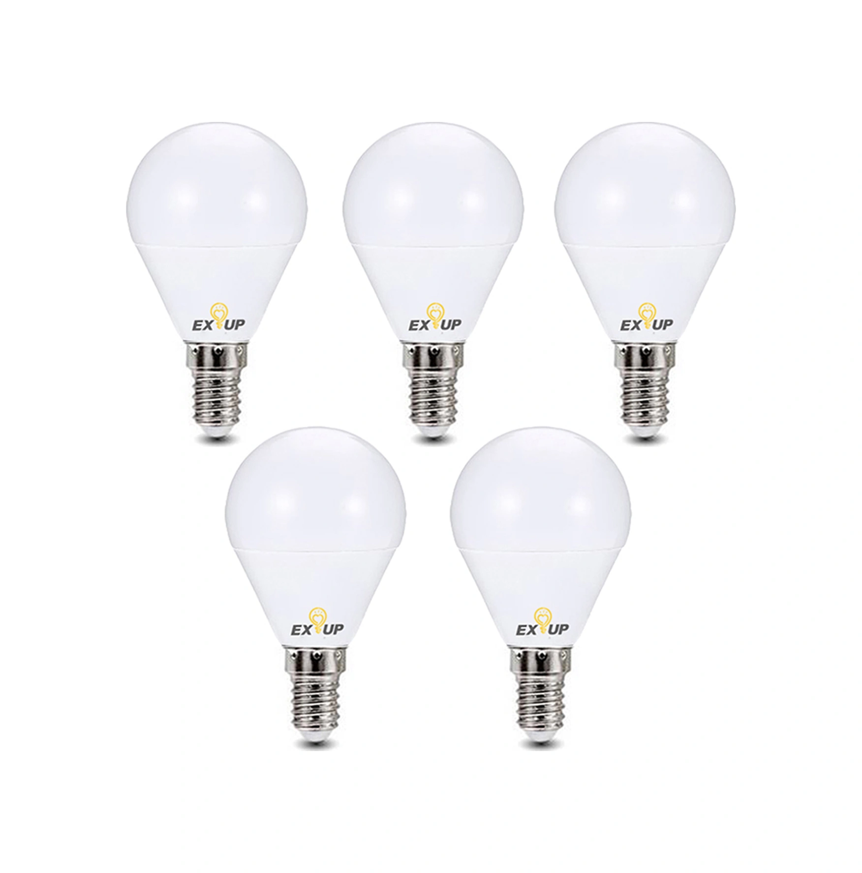 Youmex E14 Led Iç Mekan Ampülü 7w 220-240v 270 Açılı 550-650lm Beyaz Işık 5 Adet