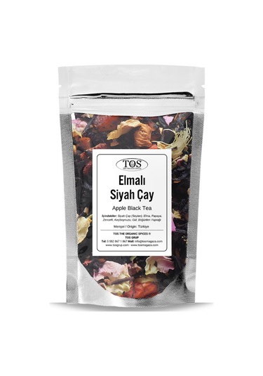 Tos The Organic Spices Elmalı Siyah Çay 250 G