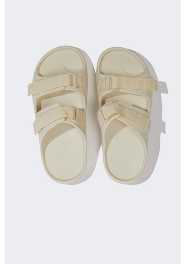 Defacto Erkek Çocuk Düz Taban Çift Bantlı Eva Terlik E3350a825smbg26 Bej
