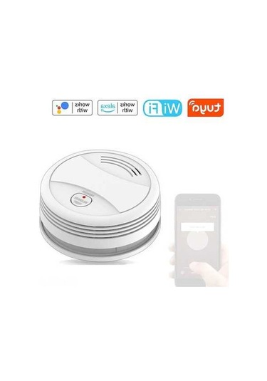 Ebitda Tuya Wifi Duman Dedektörü: Akıllı Uyarı, Ses Kontrolü, Kolay Kurulum Ve Uzaktan Alarm