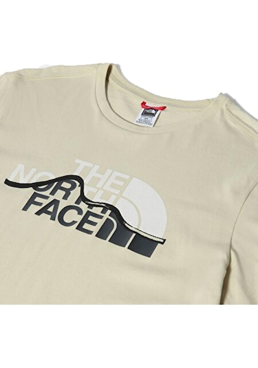 The North Face M S/s Mountaın Lıne Tee - Eu T-shirt Nf00a3g23x41 Bej