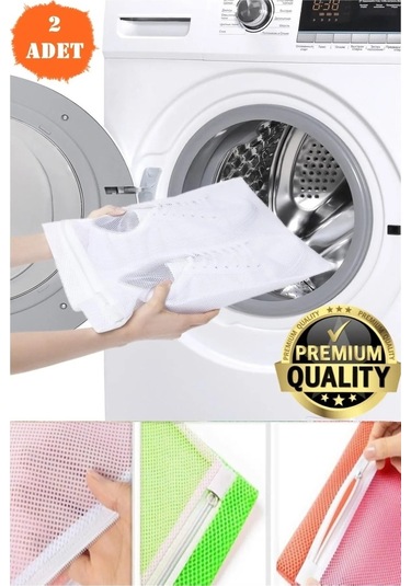 Ayakkabı Yıkama Filesi Eko Beyaz 2 Adet Beyaz