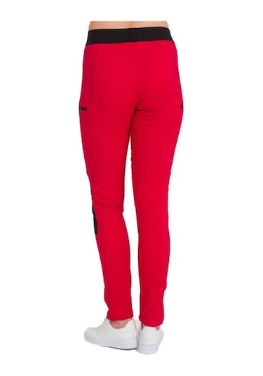 Q&Steinbock Kadın Tayt Afrodit Outdoor Spandex-23601 Kırmızı