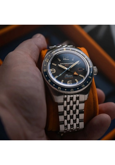 Spinnaker Fleuss Gmt Sp-5120-11 Otomatik Erkek Kol Saati Altın