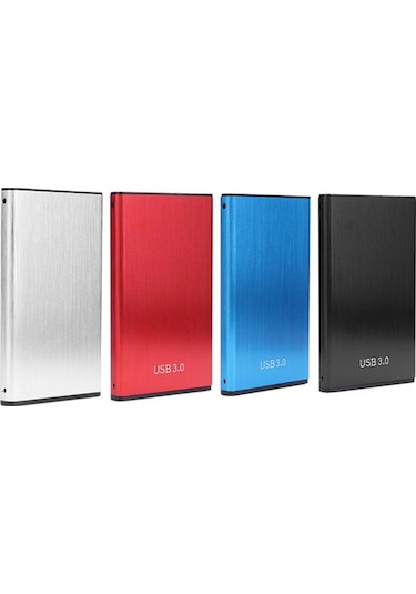 Mufunye Alüminyum Usb 3.0 Sata Disk Kutusu 2.5 İnç Ssd Ve Sabit Disk Desteği 5gbps Hızlı Veri Transferi Plug & Play Mavi