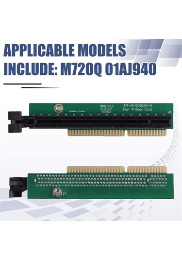 Xurunkeji 2 Adet Grafik Kartı Pcı-e Genişletme Kartı Tiny4 Yükseltici Kartı Lenovo Tiny4 Serisi Modelleri M720q 01aj940 Pcıe Yükseltici Kartı