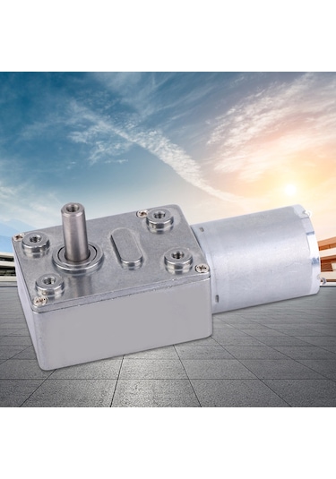 Jeemson 12v Dc Mikro Geri Dönüşlü Motor, Dişli Sistemli, Yüksek Tork, 9 Farklı Hız Seçeneği, Akıllı Cihazlar İçin