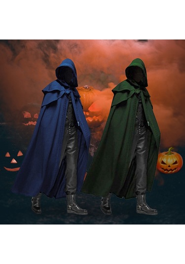 Cadılar Bayramı Kapşonlu Pelerin Unisex Erkek Kadın L2879ww-2