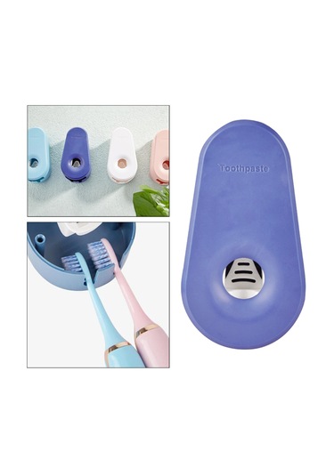 Homyl Banyo Tuvalet Için Duvara Monte Otomatik Diş Macunu