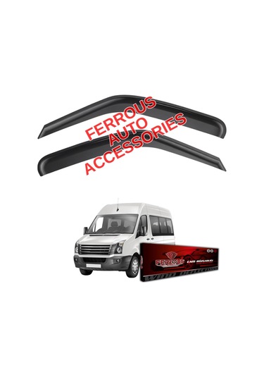 Volkswagen Crafter Fitil Üstü Ferrous Cam Rüzgarlığı 2li 2007 2019