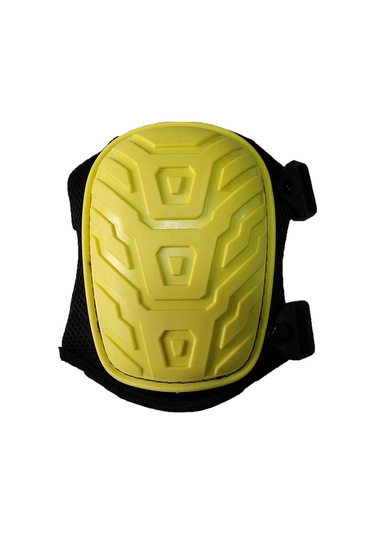 İş Sigortası İş Dizlik Sert Kabuk Aşınmaya Dayanıklı Ve Kaymaz Mühendislik Dekorasyon Araba Tamir Bahçe Diz Çökmüş Açık Spor Dizlik Sarı