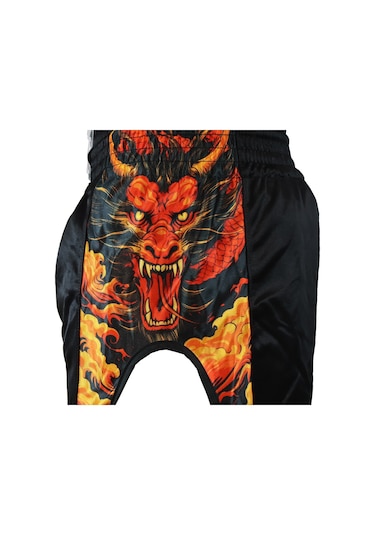 Dragondo Kb358 Hell Breaker Kick Boks Şortu Muaythai Şortu Kırmızı