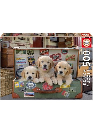 Educa 500 Parça Bağajdaki Yavrular Puzzle