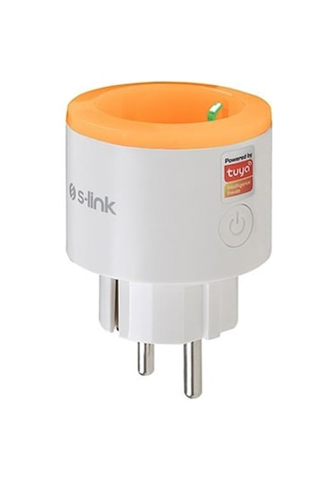 S-link Swapp Sl-03 16a Akım Korumalı Akıllı Priz Rgb Işıklı 2.4 G Wifi Tuya Destekli