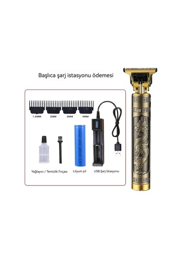 T9 Elektrikli Saç Kesme Makinesi Elektrikli Pusula Elektrikli Pusula Ejderha Ve Anka Koltukları