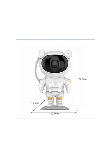 Buğz Astronot Galaksi Projeksiyon Lamba