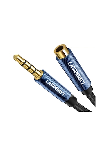 Ugreen Naylon Örgülü 3.5 MM Ses Uzatma Kablosu 1.5 Metre