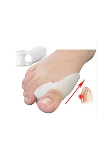 Silikon Makara Ayak Baş Parmak Ayıran Bunyon Nasır Kemik Koruyucu