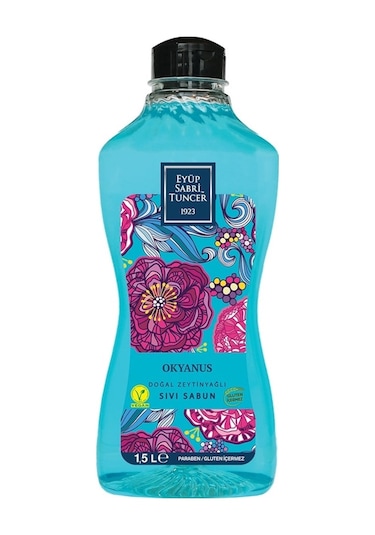 Eyüp Sabri Tuncer Okyanus Doğal Zeytinyağlı Sıvı Sabun 1500 ML