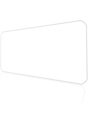 70x30cm Logosuz Beyaz İlyukamp347030 Büyük Boy Xl Gaming Mousepad