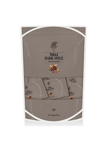 Rebul Dark Spıce 50li Kolanyalı Mendil