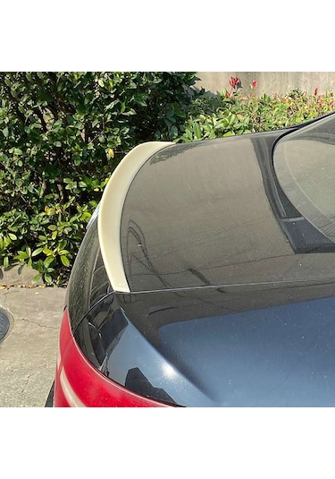 Audi A6 C6 Bagaj Üstü Spoiler Parlak Siyah Spoyler Plastik İthal 2005-2011