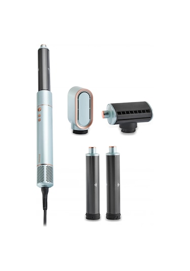 Homend Hairmony 4606H Saç Kurutma Ve Şekillendirme Seti Su Yeşili Su Yeşili