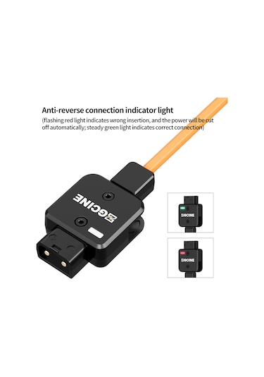 Yaozixa Zgcıne Dt-fz100 D-tap'dan Np-fz100 Yalancı Pil, 8v Düzenli Çıkış, 2a Akım, 60cm Kablolu, Sony A7/a9/a6600/fx3 Vb. Kameralar İçin