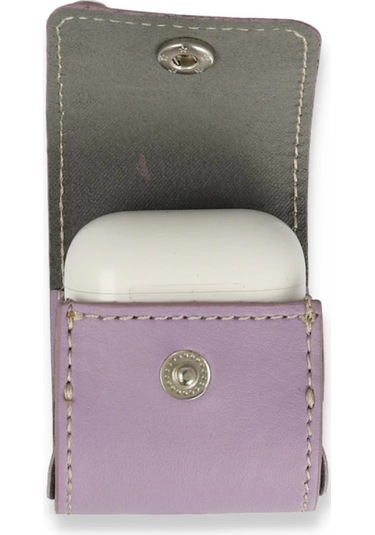 Airpods 2 2.nesil Askılı Kılıf - Lila Asorti