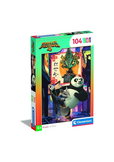 Clementoni 104 Parça Puzzle Kung Fu Panda 25781