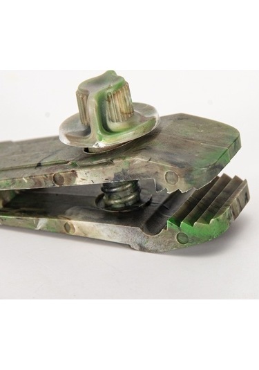 Bloomnest Siyah/kamuflaj Çadır Kelepçesi 80x15x35mm - 10'lu Paket 22g Haki, Kullanışlı Paketleme Haki