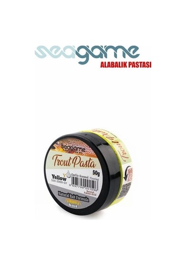 Seagame Trout Pasta Alabalık Hamuru Sarımsak Sarı 50g