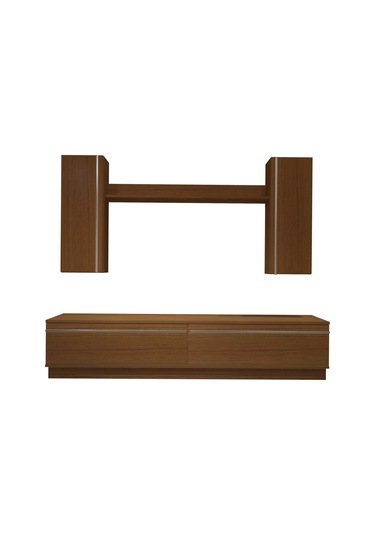 Decoraktiv Eko 5db Mdf Std Tv Ünitesi Tv Sehpası Ceviz