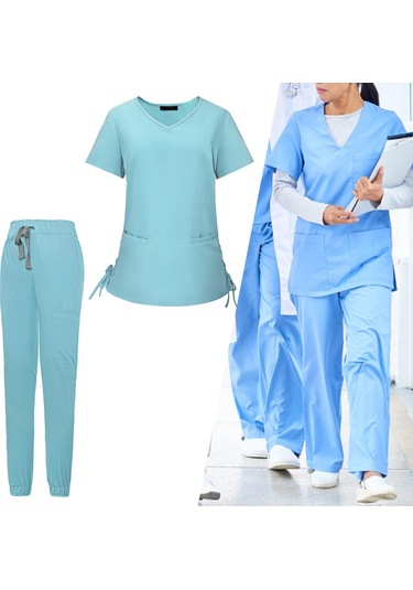 Suntek Magideal Kadın Kese Setleri Masaj Yapan İşçiler Açık-mavi-s