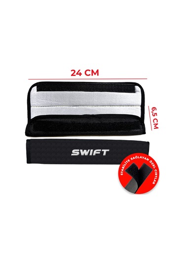 Suzuki Swift Nakışlı Otomind Boyun Yastığı Seti
