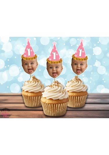 Cupcake Süsü Kürdanlı 10 Adet 0