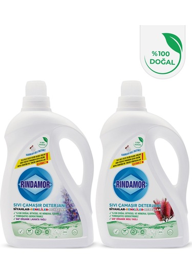 2 Li Sıvı Çamaşır Deterjanı-lavanta Ve Nioli -renkliler Siyahlar Beyazlar 2200 ML