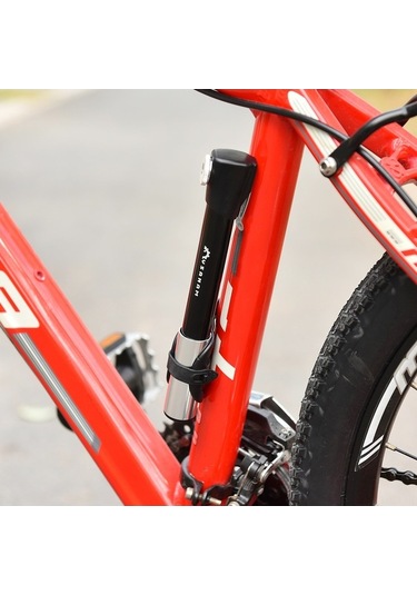 Novahub Mini Bisiklet Pompası 120psı Max Yüksek Basınçlı Hava Pompası, Presta & Schrader Valflerine Uygun