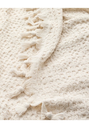 Madame Coco Mulette King Size Yatak Örtüsü - Beyaz Yo0000000029kıng Sıze-beyaz Beyaz