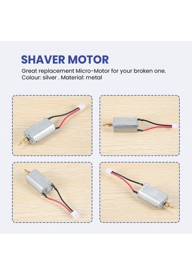 Joyhub Babyliss Yüksek Hızlı Tıraş Makinesi Motoru Pro Parlatıcı Dıy Gümüş Tıraş Makinesi Yedek Başlığı 6ırl5q