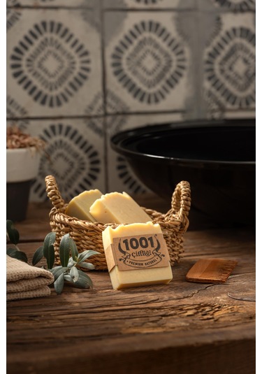 1001 Çiftliği El Yapımı Doğal Zeytinyağı Sabunu